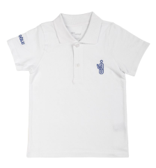 Polo Yaka Kısa Kol Beyaz (Ortaokul)